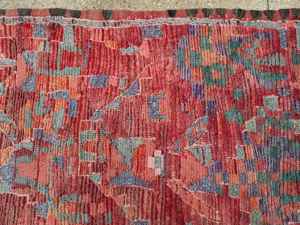 Vintage Moroccan Rug, No.26653 - Staging