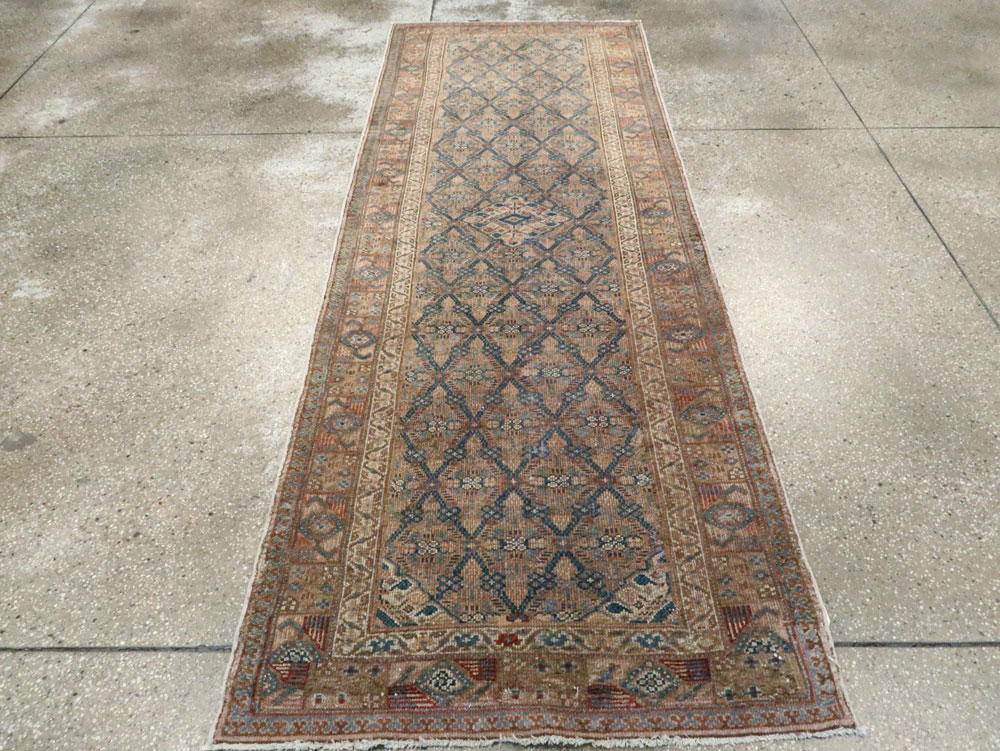 Antique Persian Serab Runner, No.26663 - Staging