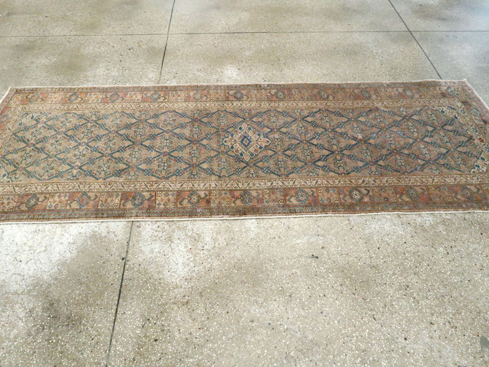 Antique Persian Serab Runner, No.26663 - Staging