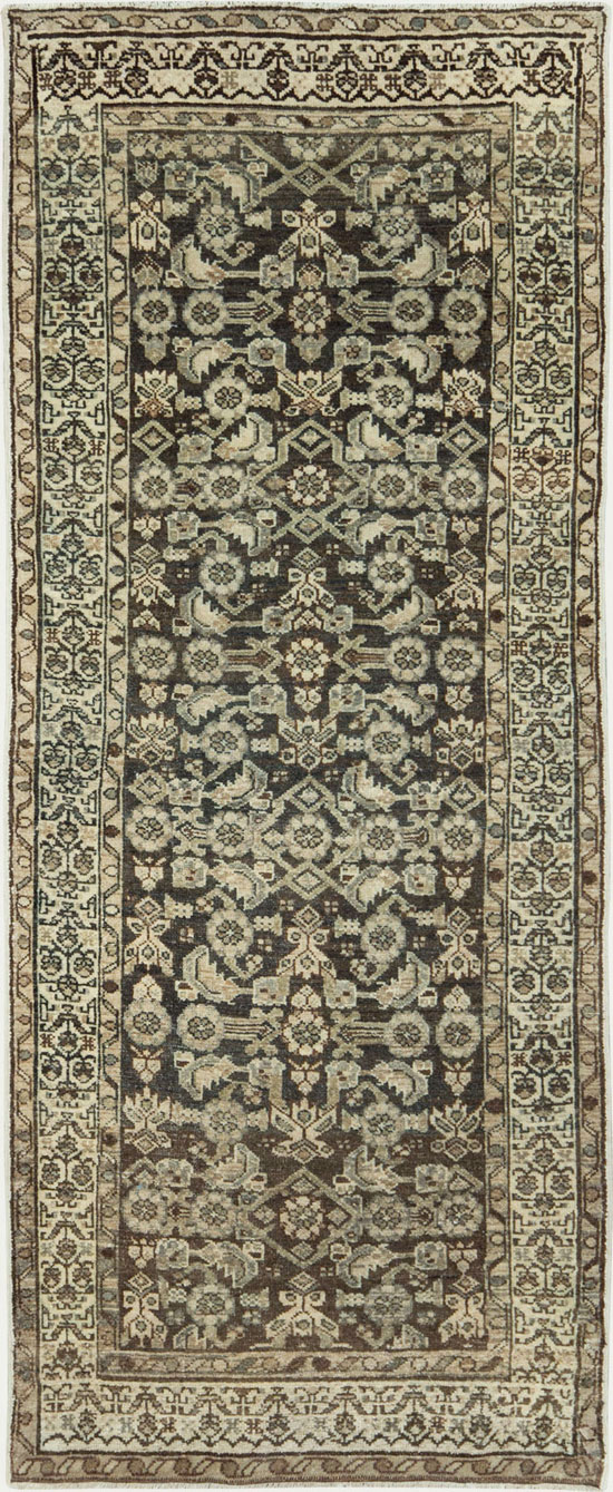 Antique Persian Malayer Rug, No.26666 - Staging