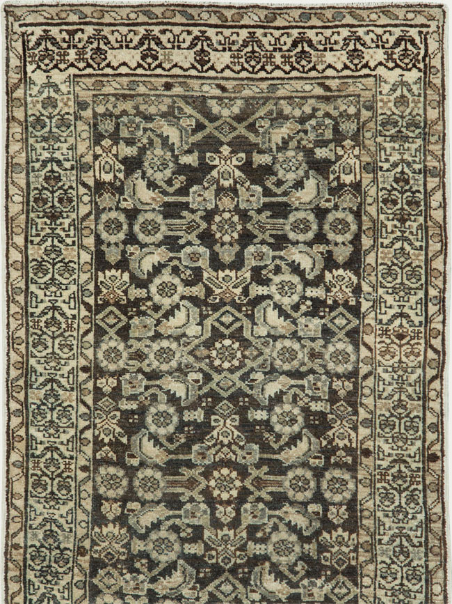 Antique Persian Malayer Rug, No.26666 - Staging