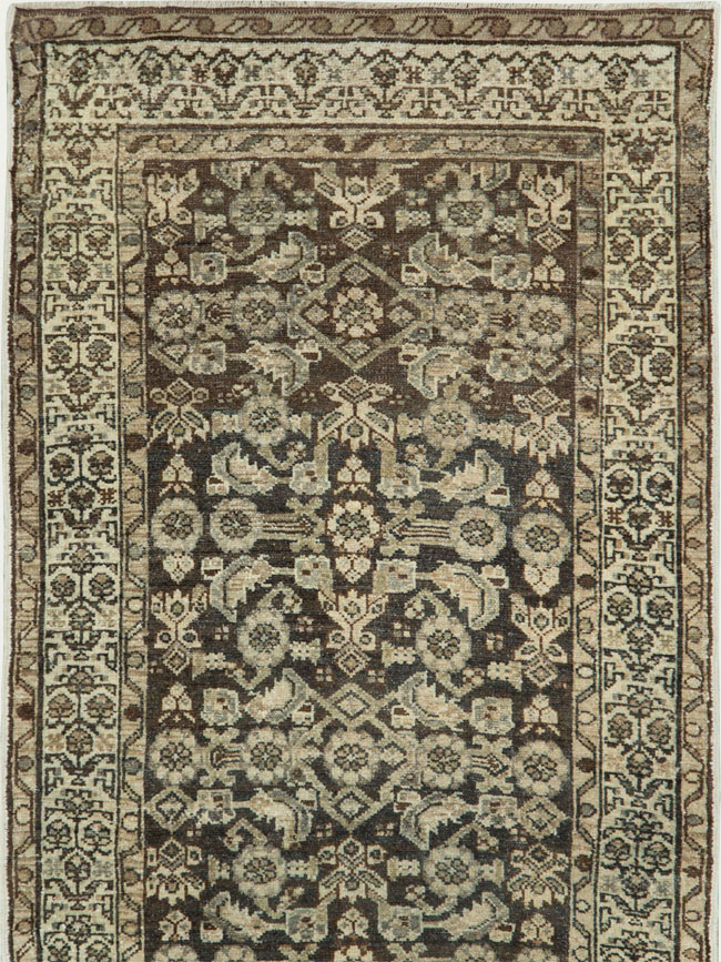 Antique Persian Malayer Rug, No.26666 - Staging