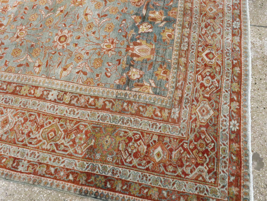 Antique Persian Mahal Carpet, No.26668 - Staging