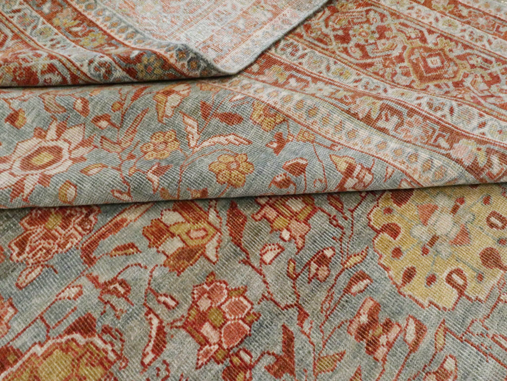 Antique Persian Mahal Carpet, No.26668 - Staging