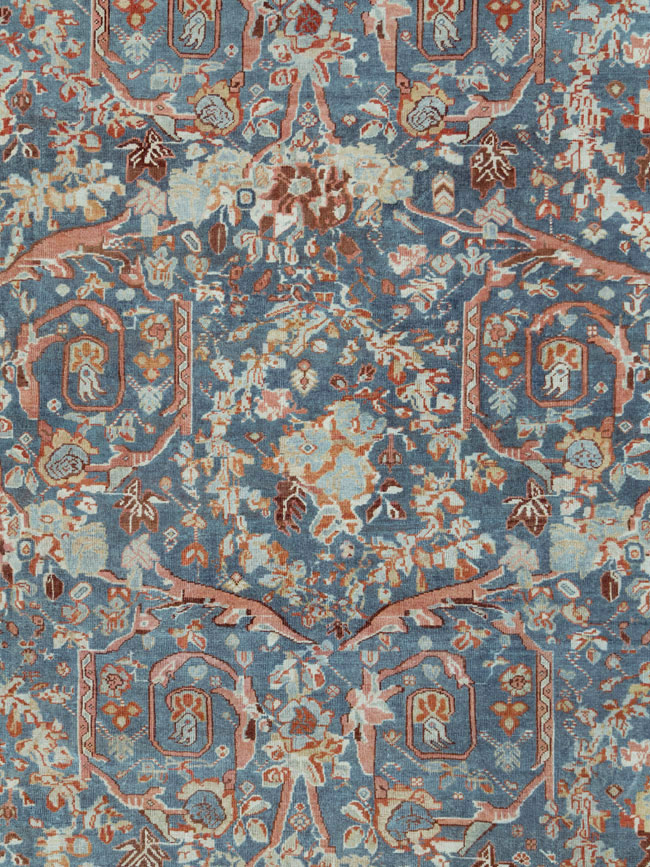 Vintage Persian Mahal Oversize Carpet, No.26673 - Staging