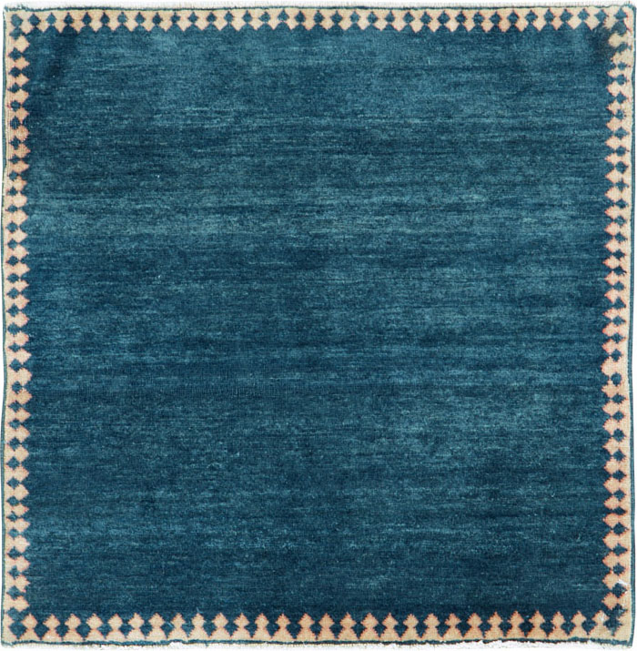 Vintage Persian Tabriz Rug, No.26683 - Staging