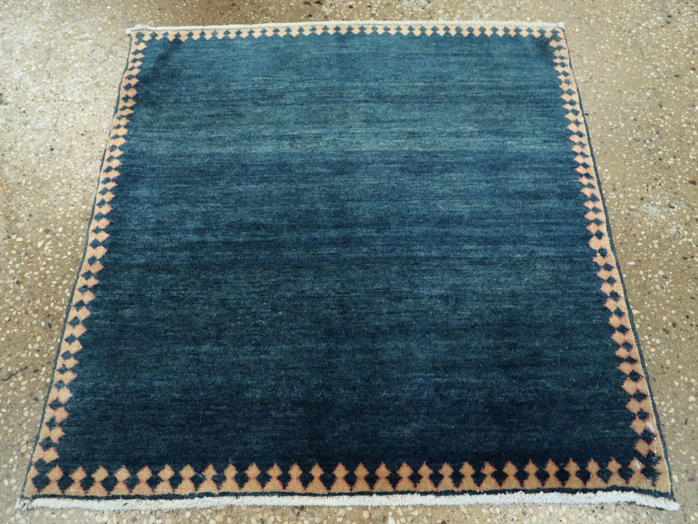 Vintage Persian Tabriz Rug, No.26683 - Staging