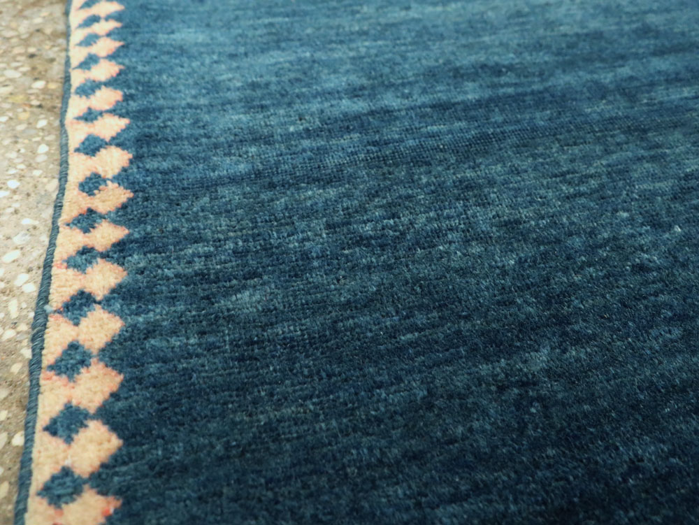 Vintage Persian Tabriz Rug, No.26683 - Staging