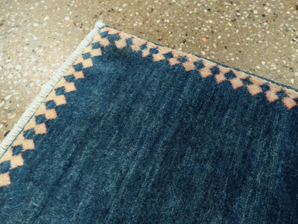 Vintage Persian Tabriz Rug, No.26683 - Staging