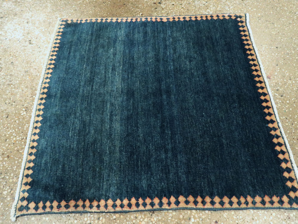 Vintage Persian Tabriz Rug, No.26683 - Staging