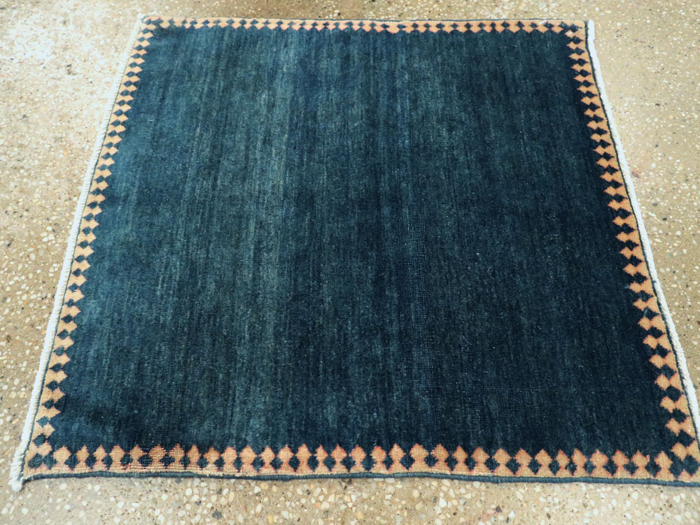 Vintage Persian Tabriz Rug, No.26683 - Staging