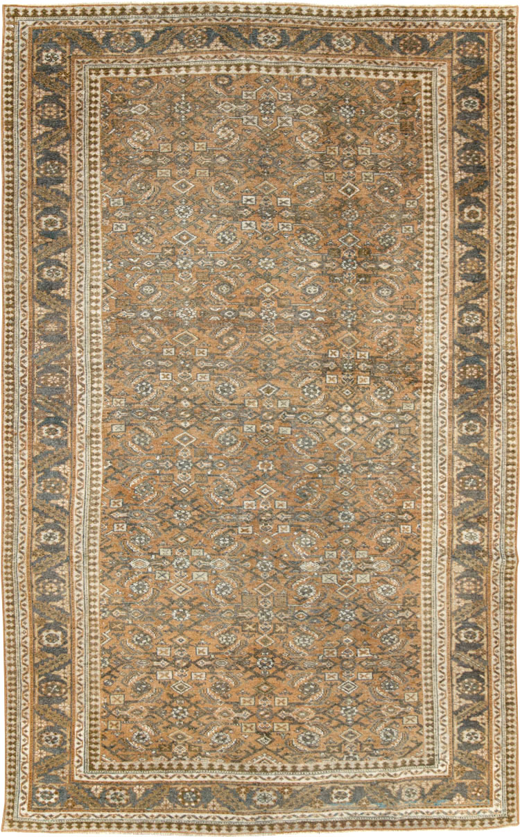 Antique Persian Mahal Carpet, No.26696 - Staging