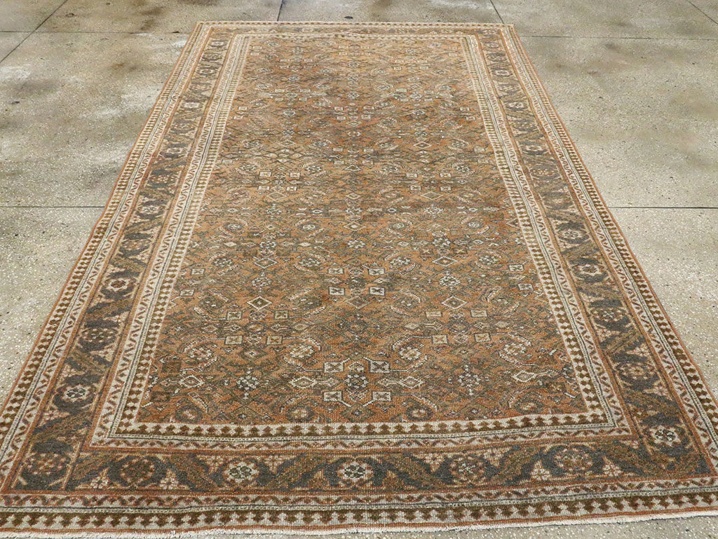 Antique Persian Mahal Carpet, No.26696 - Staging