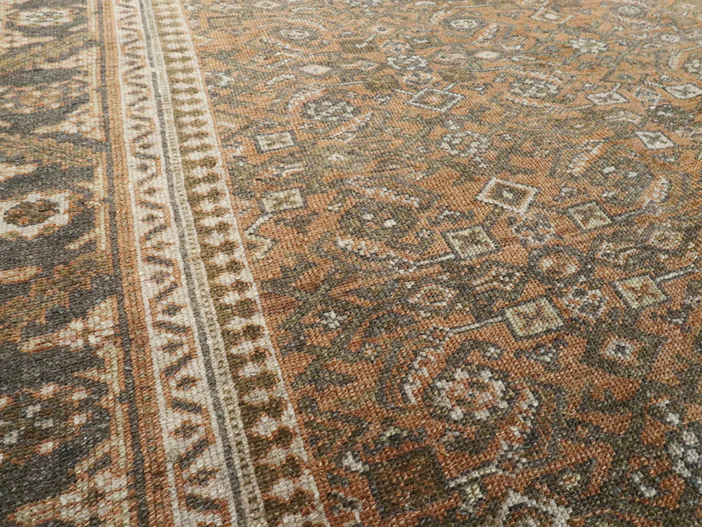 Antique Persian Mahal Carpet, No.26696 - Staging