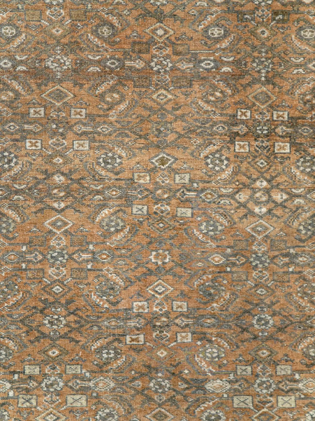 Antique Persian Mahal Carpet, No.26696 - Staging