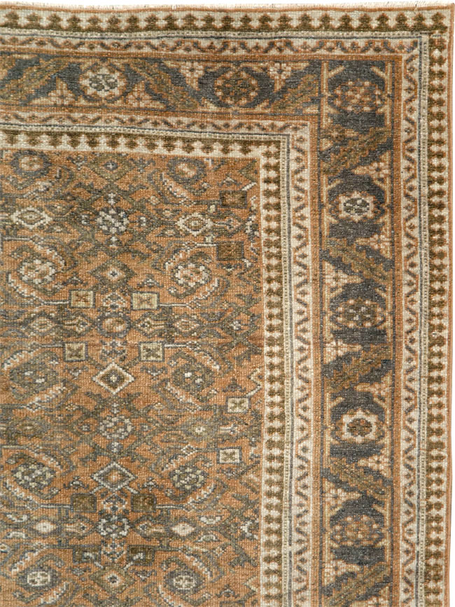 Antique Persian Mahal Carpet, No.26696 - Staging
