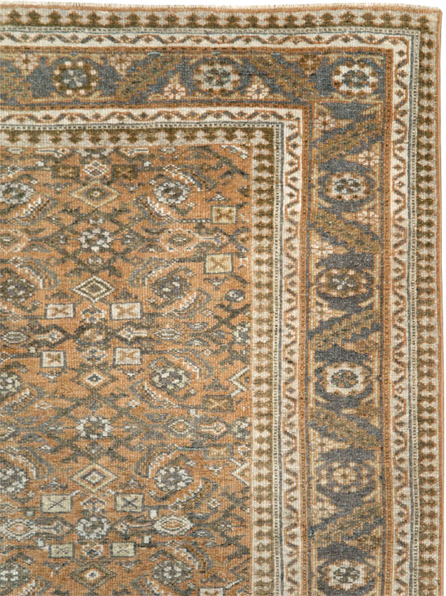 Antique Persian Mahal Carpet, No.26696 - Staging