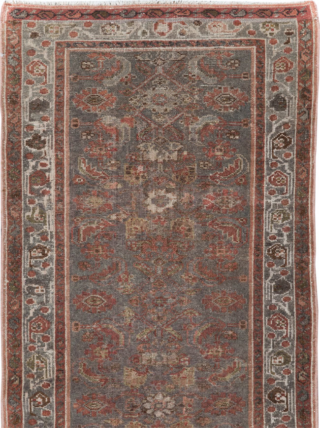 Vintage Persian Malayer Rug, No.26697 - Staging