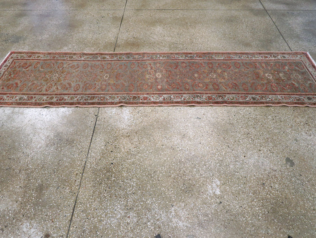 Vintage Persian Malayer Rug, No.26697 - Staging