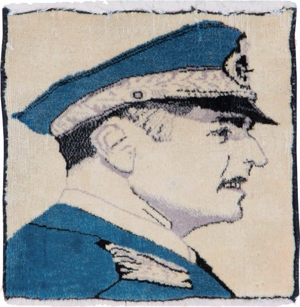 Persian Tabriz Pictorial Rug, No.26721 - Staging