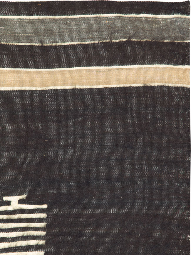 Vintage Turkish Mohair Accent Rug, No.26734 - Staging