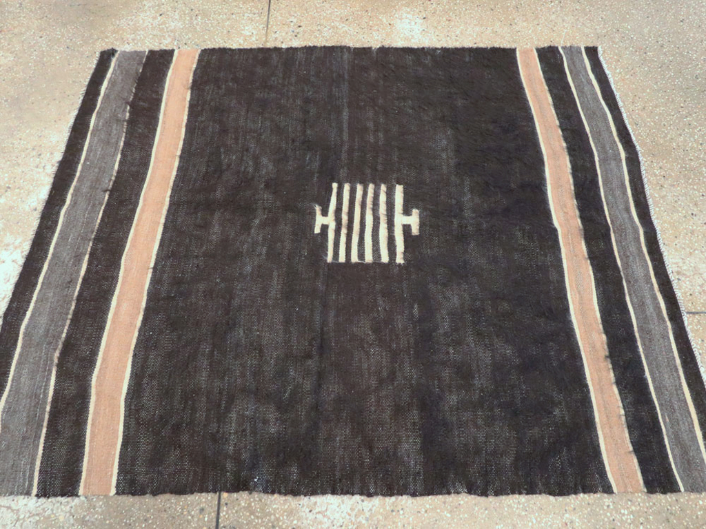 Vintage Turkish Mohair Accent Rug, No.26734 - Staging