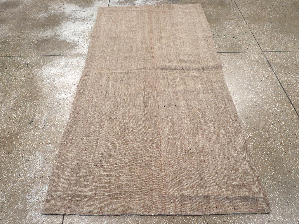 Vintage Persian Flatweave Kilim Accent Rug, No.26735 - Staging