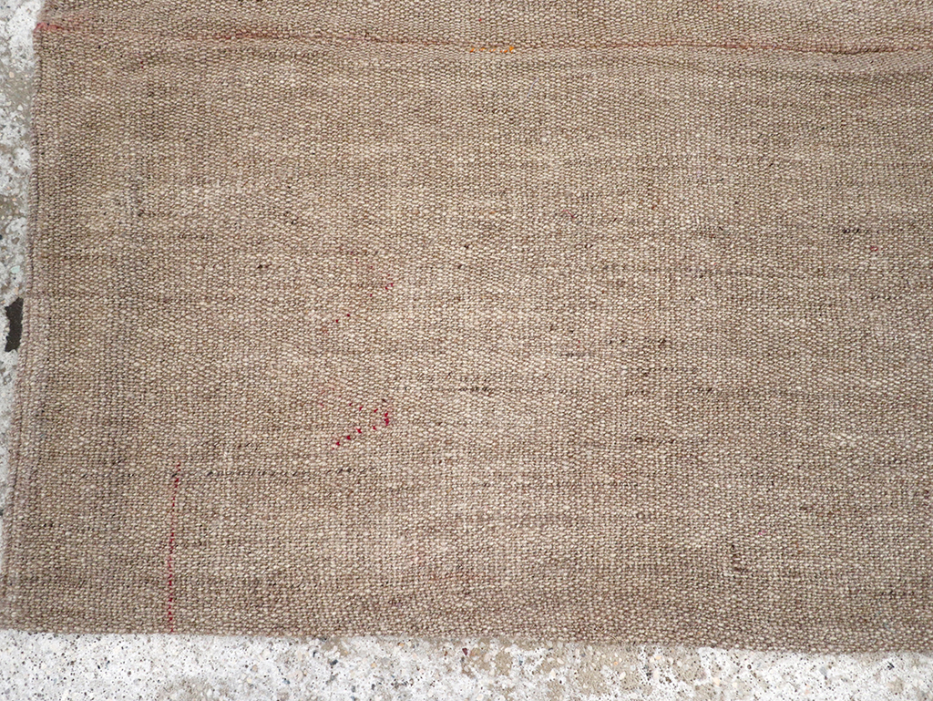 Vintage Persian Flatweave Kilim Accent Rug, No.26735 - Staging