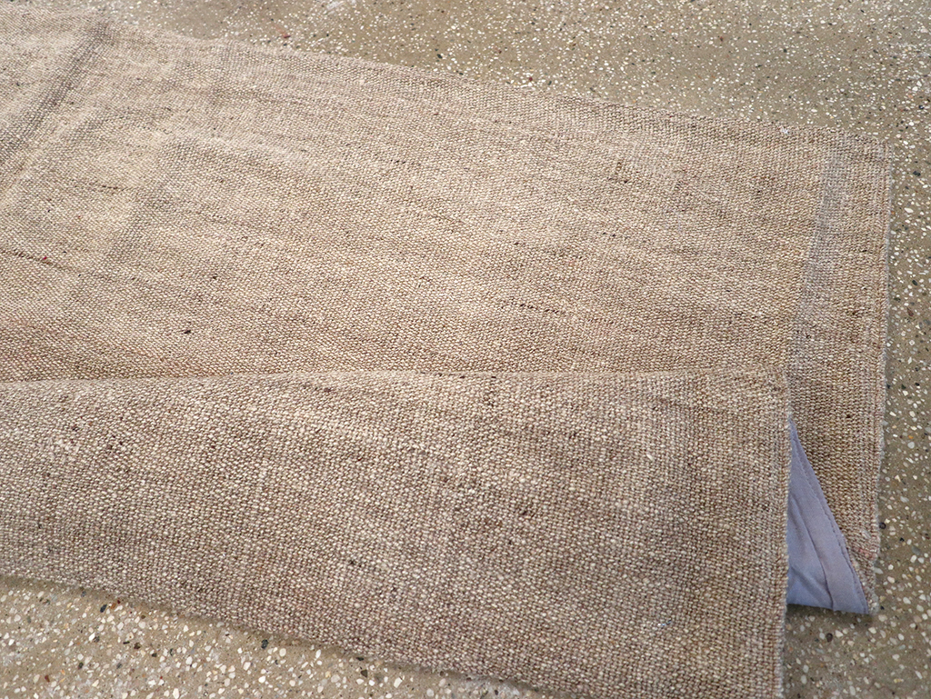 Vintage Persian Flatweave Kilim Accent Rug, No.26735 - Staging