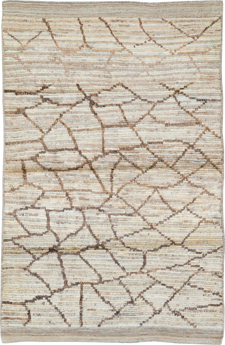 Modern Persian Gabbeh Rug, No.26736 - Staging