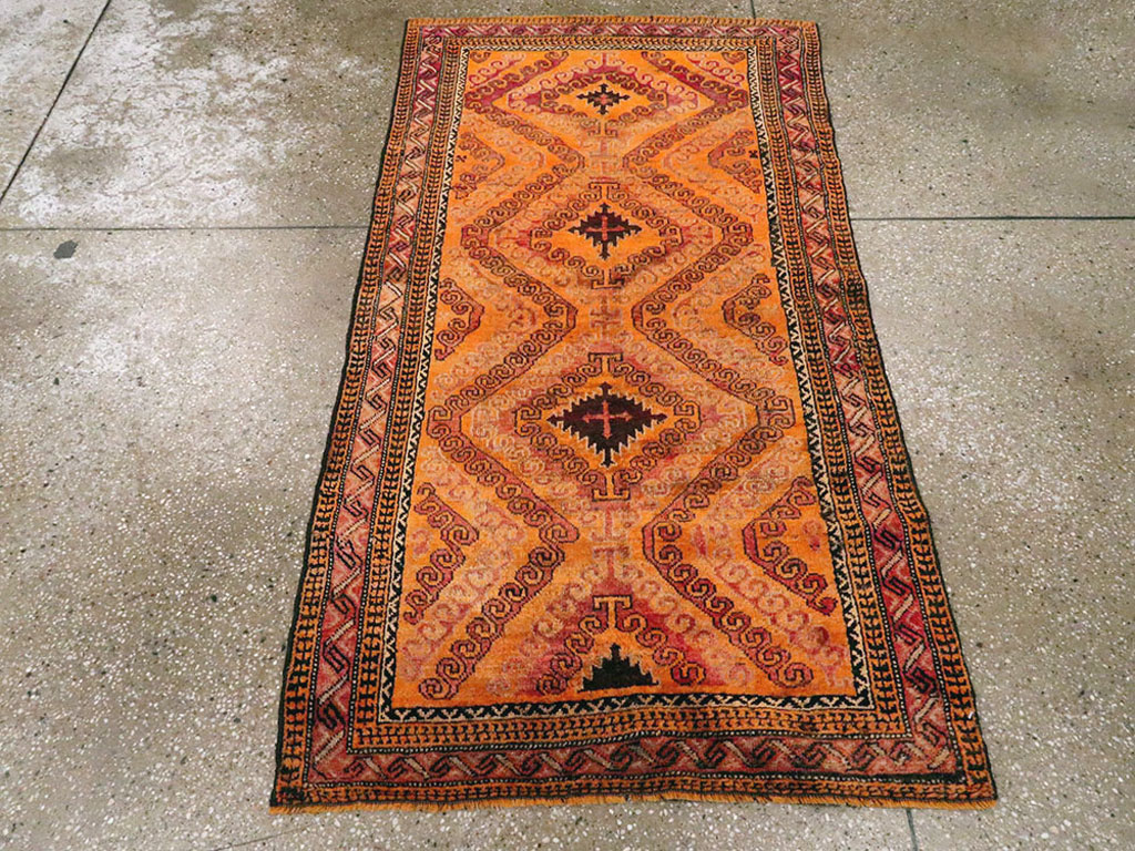 Vintage Persian Baluch Rug, No.26737 - Staging