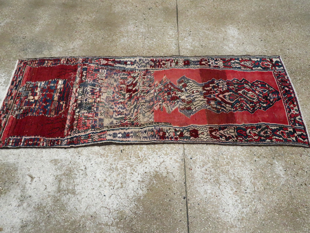 Vintage Persian Hamadan Rug, No.26739 - Staging
