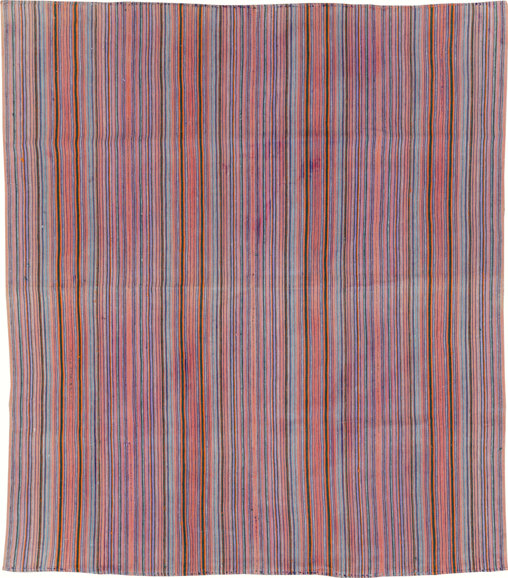 Vintage Persian Flatweave, No.26751 - Staging