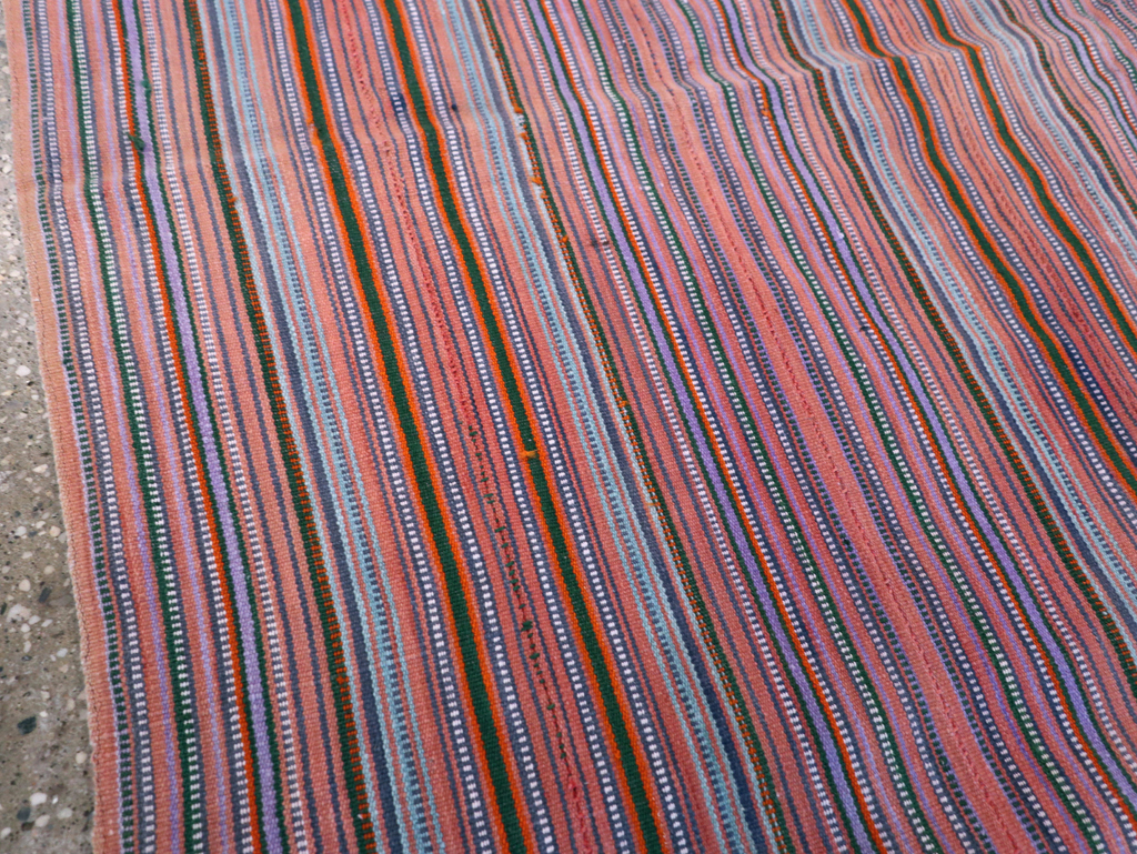 Vintage Persian Flatweave, No.26751 - Staging