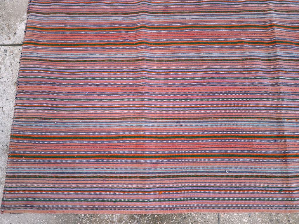 Vintage Persian Flatweave, No.26751 - Staging