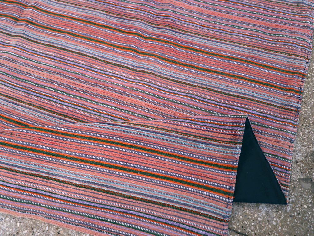 Vintage Persian Flatweave, No.26751 - Staging