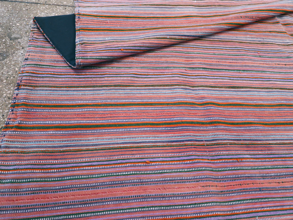 Vintage Persian Flatweave, No.26751 - Staging