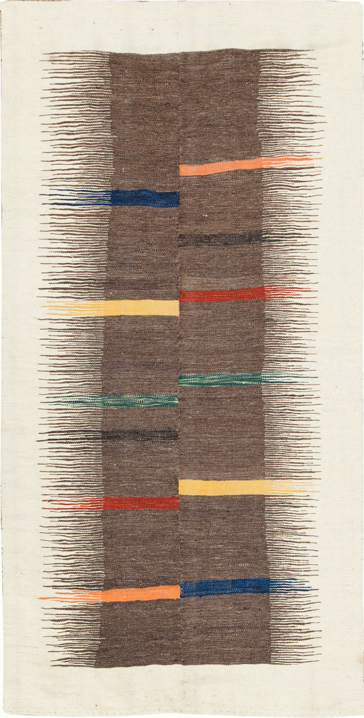 Modern Persian Flatweave, No.26753 - Staging