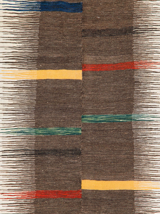 Modern Persian Flatweave, No.26753 - Staging