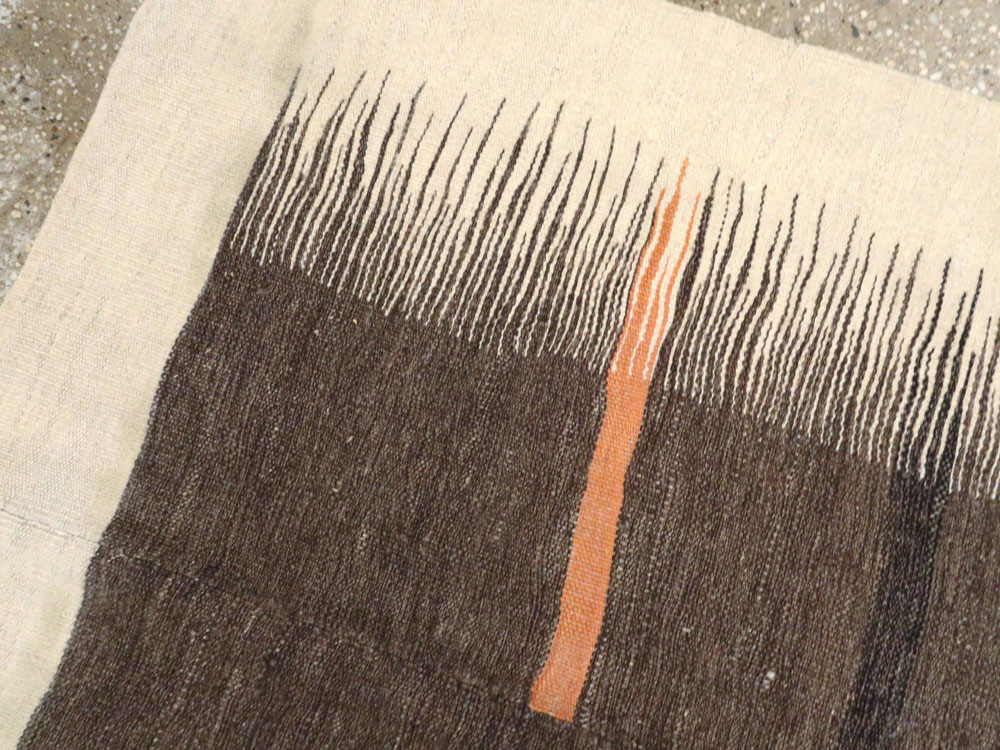 Modern Persian Flatweave, No.26753 - Staging