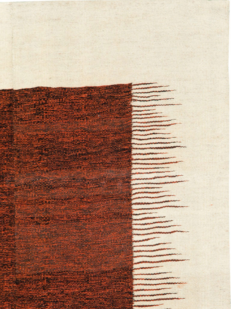 Modern Persian Flatweave Kilim, No.26755 - Staging