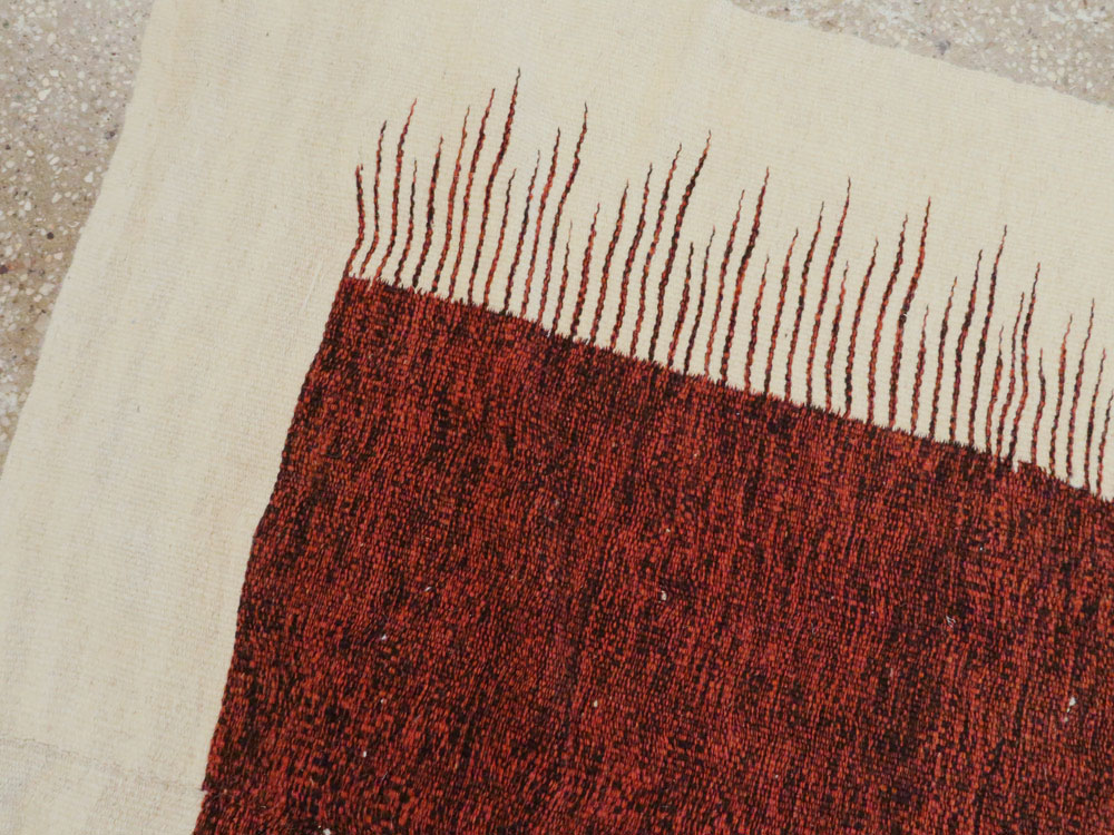 Modern Persian Flatweave Kilim, No.26755 - Staging