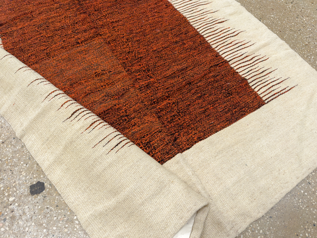 Modern Persian Flatweave Kilim, No.26755 - Staging