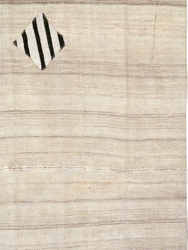 Vintage Persian Flatweave Kilim Accent Rug, No.26757 - Staging