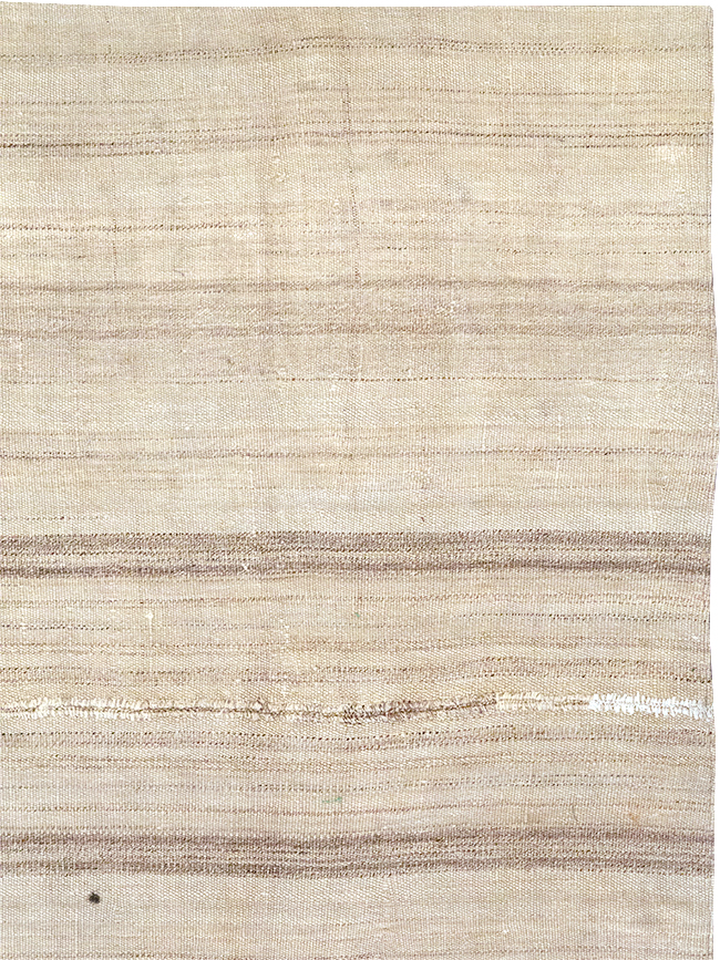 Vintage Persian Flatweave Kilim Accent Rug, No.26757 - Staging