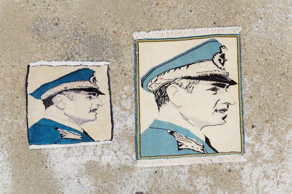 Persian Tabriz Pictorial Rug, No.26764 - Staging