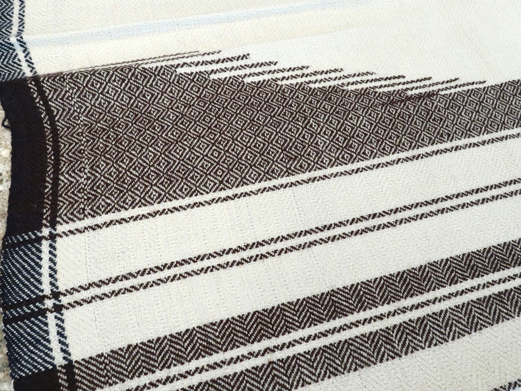 Vintage Persian Textile Flatweave, No.26802 - Staging