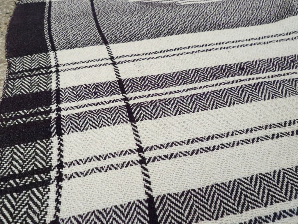 Vintage Persian Textile Flatweave, No.26807 - Staging