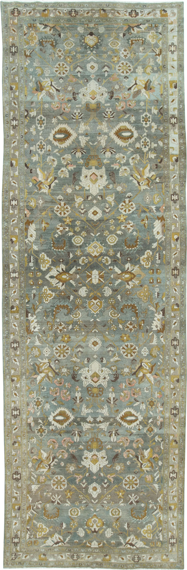 Vintage Persian Malayer Rug, No.26819 - Staging