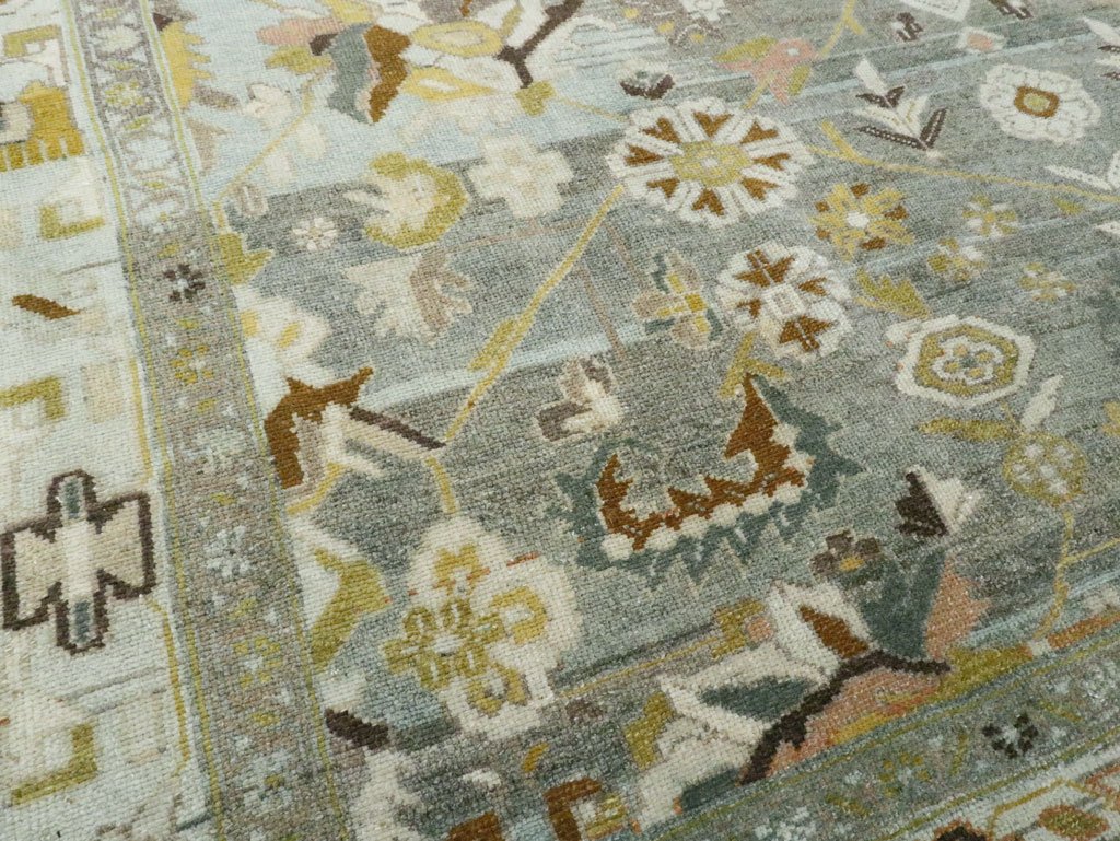 Vintage Persian Malayer Rug, No.26819 - Staging